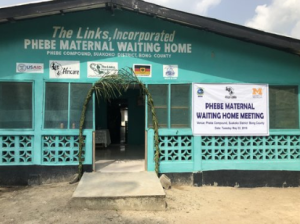 Phebe maternal waiting home building